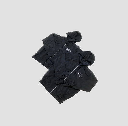 BLACK WINDBREAKER